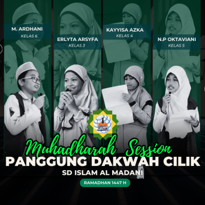 Muhadharah Ramadhan SD Islam Al Madani, Wadah Siswa Menumbuh