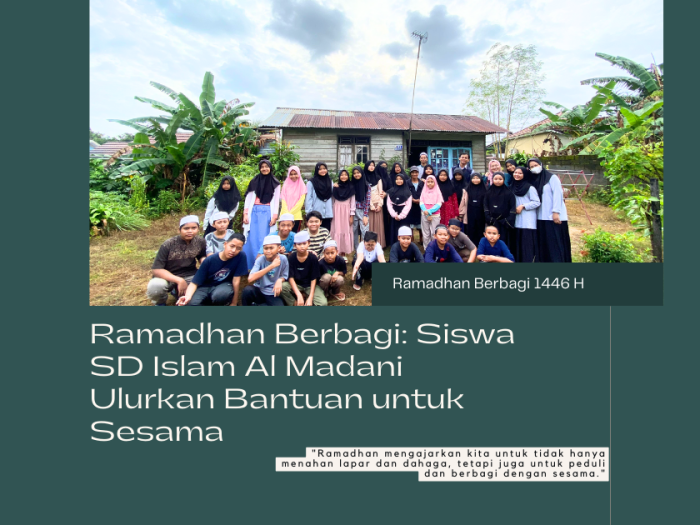 Pondok Ramadhan Berbagi: Siswa SD Islam Al Madani Ulurkan Bantuan untuk Sesama