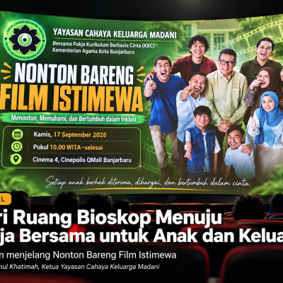 Dari Ruang Bioskop Menuju Kerja Bersama untuk Anak dan Kelua