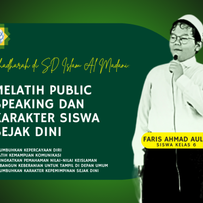 Muhadharah di SD Islam Al Madani: Melatih Public Speaking da
