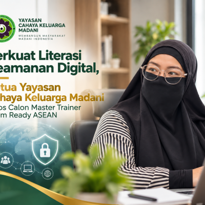 Perkuat Literasi Keamanan Digital, Ketua Yayasan Cahaya Kelu